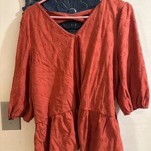 Women's Rust Top